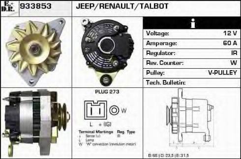 EDR 933853 - Alternatore autozon.pro