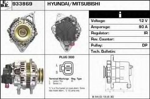 EDR 933869 - Alternatore autozon.pro