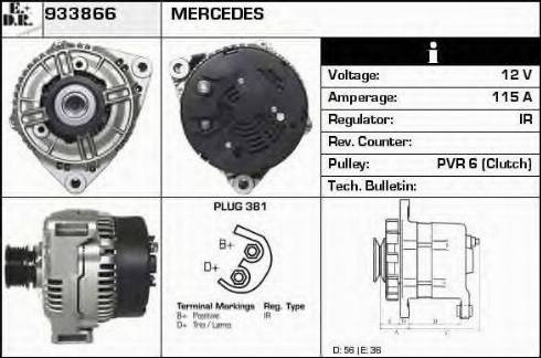 EDR 933866 - Alternatore autozon.pro