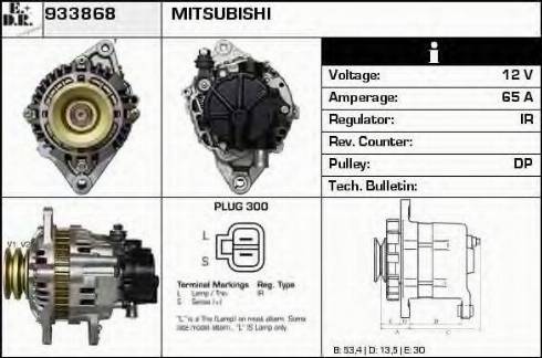 EDR 933868 - Alternatore autozon.pro