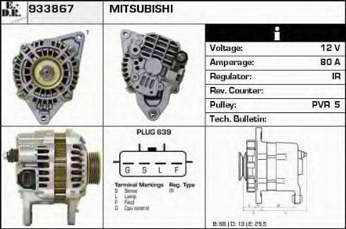 EDR 933867 - Alternatore autozon.pro