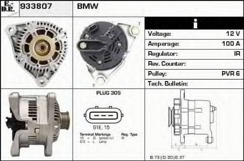 EDR 933807 - Alternatore autozon.pro