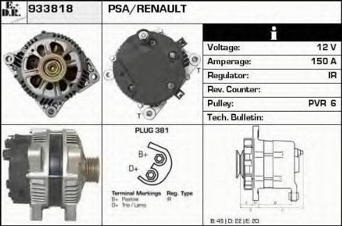 EDR 933818 - Alternatore autozon.pro