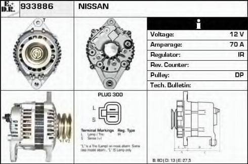 EDR 933886 - Alternatore autozon.pro