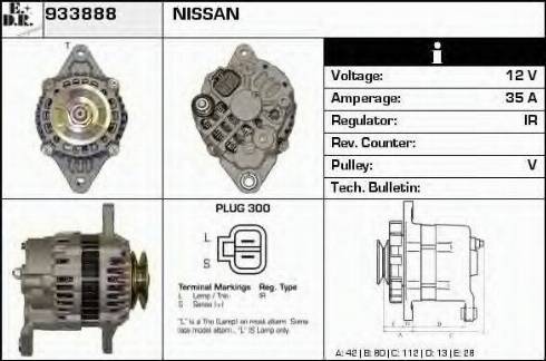 EDR 933888 - Alternatore autozon.pro