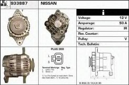 EDR 933887 - Alternatore autozon.pro