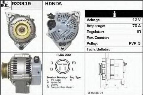 EDR 933839 - Alternatore autozon.pro