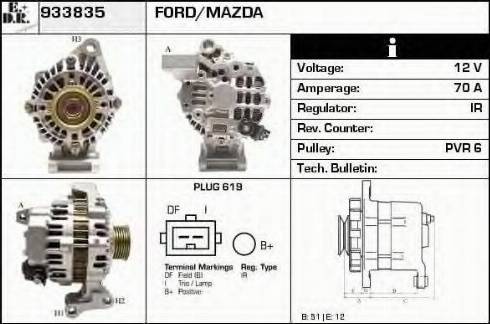 EDR 933835 - Alternatore autozon.pro