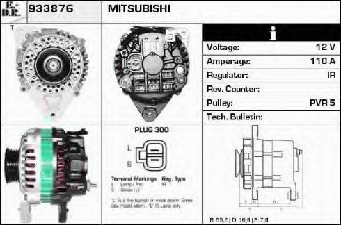 EDR 933876 - Alternatore autozon.pro