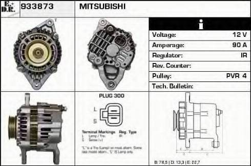 EDR 933873 - Alternatore autozon.pro