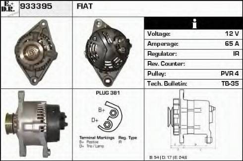 EDR 933395 - Alternatore autozon.pro