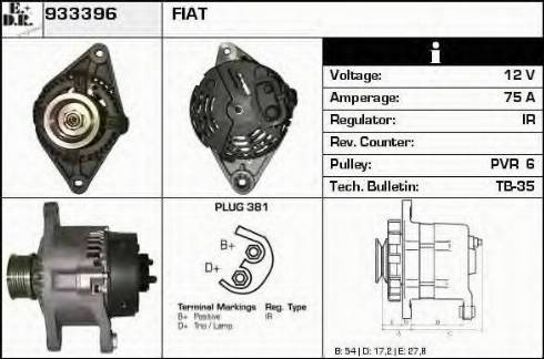 EDR 933396 - Alternatore autozon.pro