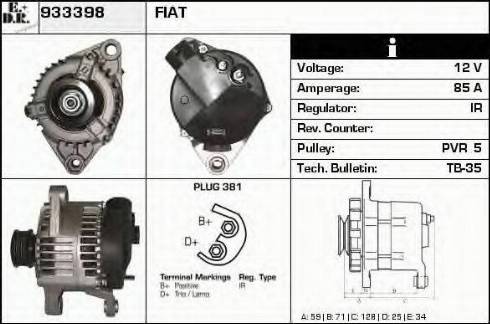 EDR 933398 - Alternatore autozon.pro