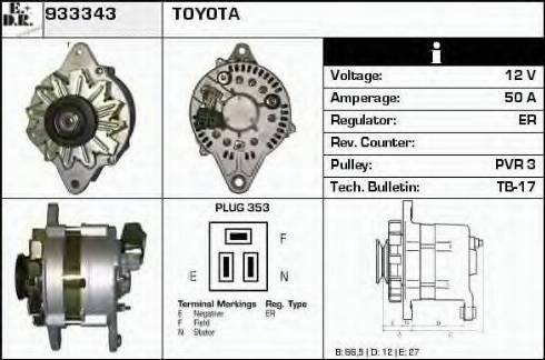 EDR 933343 - Alternatore autozon.pro