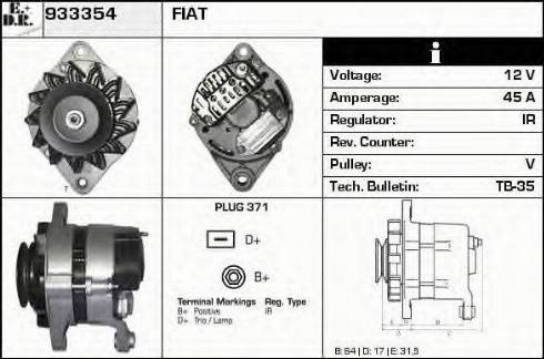 EDR 933354 - Alternatore autozon.pro