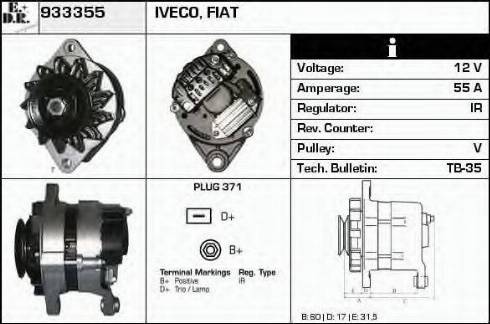 EDR 933355 - Alternatore autozon.pro