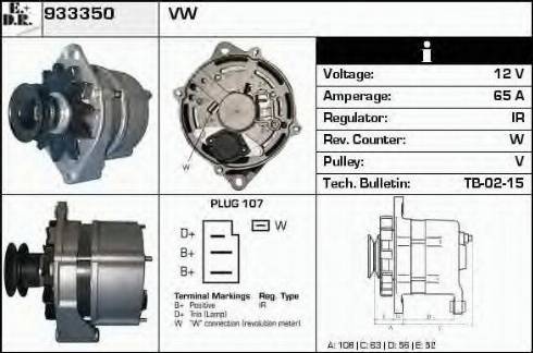 EDR 933350 - Alternatore autozon.pro