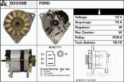 EDR 933368 - Alternatore autozon.pro