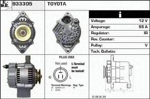 EDR 933305 - Alternatore autozon.pro