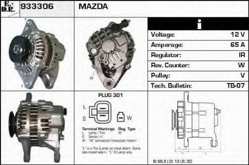 EDR 933306 - Alternatore autozon.pro