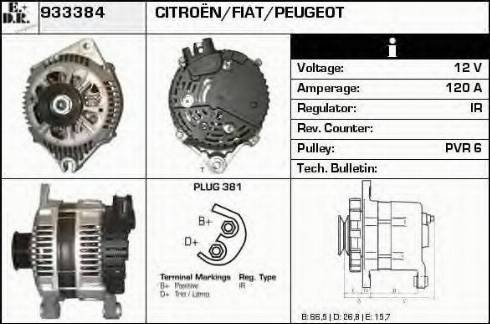 EDR 933384 - Alternatore autozon.pro