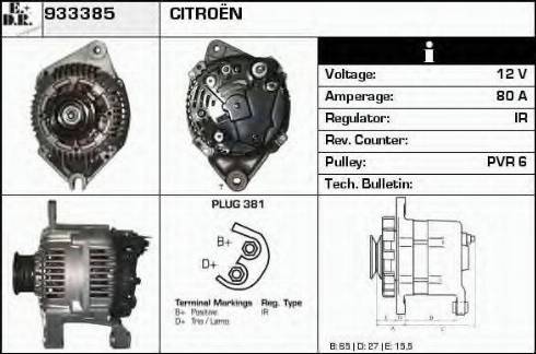 EDR 933385 - Alternatore autozon.pro