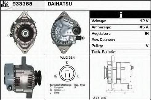 EDR 933388 - Alternatore autozon.pro