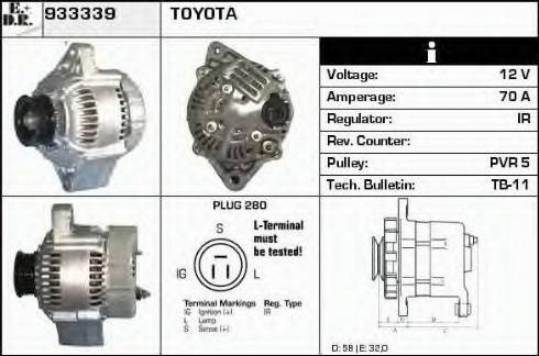 EDR 933339 - Alternatore autozon.pro