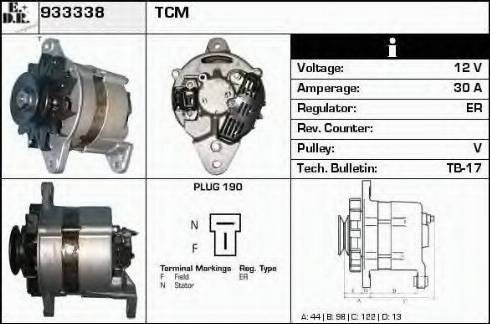 EDR 933338 - Alternatore autozon.pro