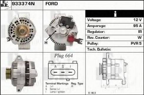 EDR 933374N - Alternatore autozon.pro