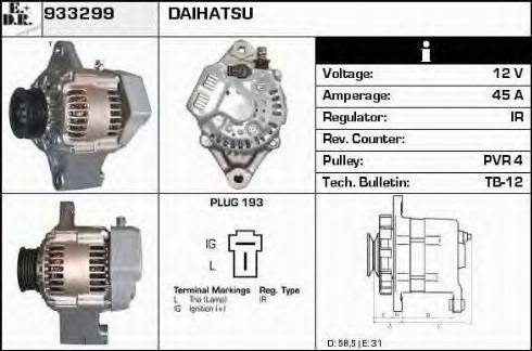 EDR 933299 - Alternatore autozon.pro