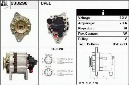 EDR 933298 - Alternatore autozon.pro