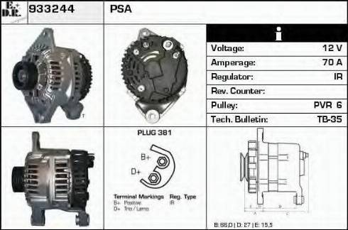 EDR 933244 - Alternatore autozon.pro