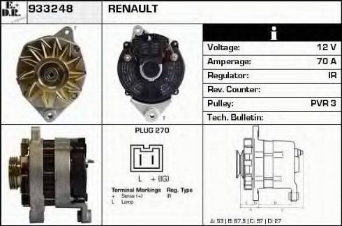 EDR 933248 - Alternatore autozon.pro