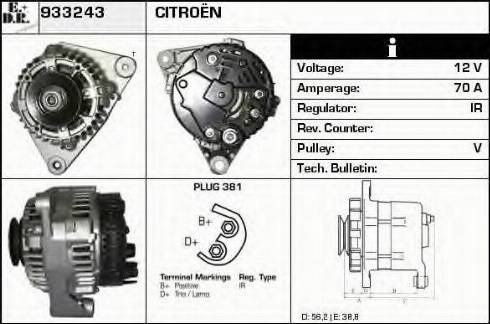 EDR 933243 - Alternatore autozon.pro