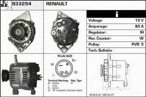 EDR 933254 - Alternatore autozon.pro