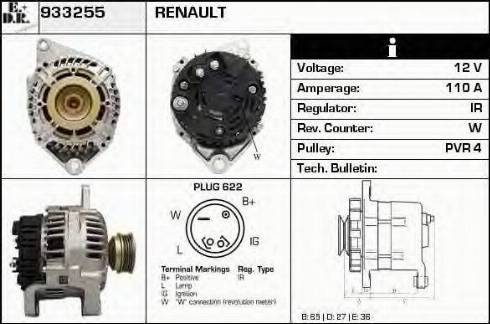 EDR 933255 - Alternatore autozon.pro