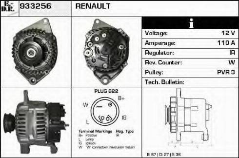 EDR 933256 - Alternatore autozon.pro