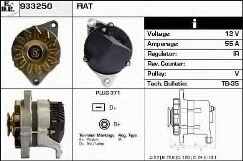 EDR 933250 - Alternatore autozon.pro