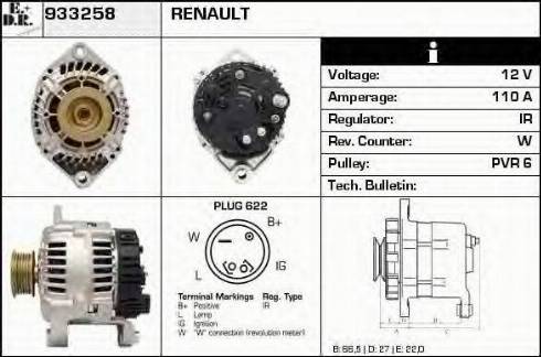 EDR 933258 - Alternatore autozon.pro