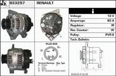 EDR 933257 - Alternatore autozon.pro