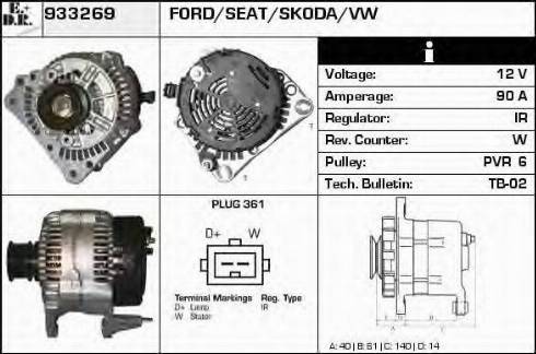 EDR 933269 - Alternatore autozon.pro