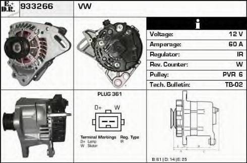 EDR 933266 - Alternatore autozon.pro