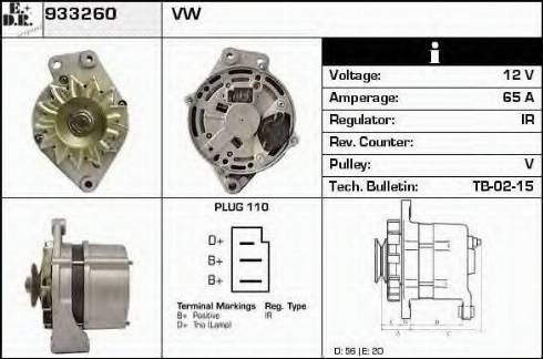 EDR 933260 - Alternatore autozon.pro