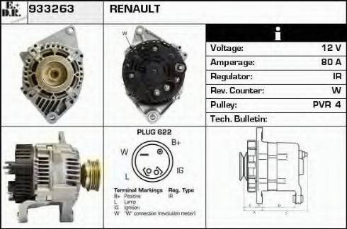 EDR 933263 - Alternatore autozon.pro