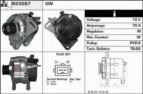 EDR 933267 - Alternatore autozon.pro