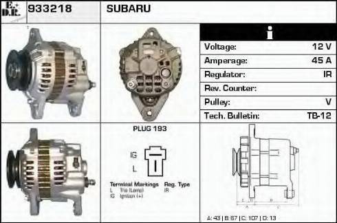 EDR 933218 - Alternatore autozon.pro