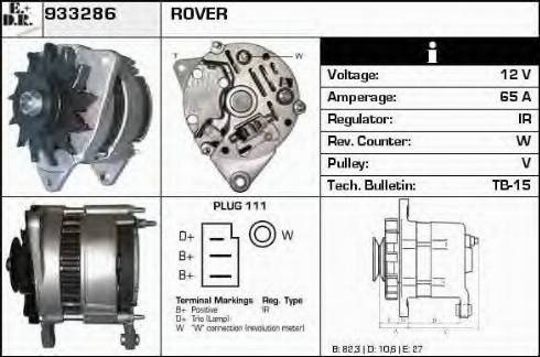 EDR 933286 - Alternatore autozon.pro