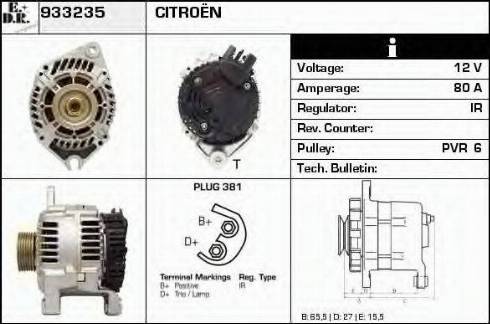 EDR 933235 - Alternatore autozon.pro