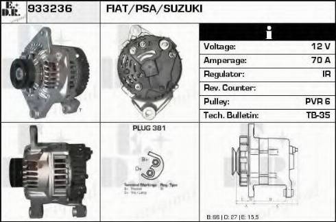 EDR 933236 - Alternatore autozon.pro